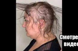Практически лысая женщина пришла к парикмахеру, но тому удалось сделать крутую прическу из её редких волос! ВИДЕО